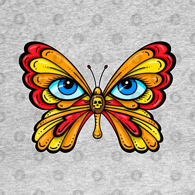 Butterfly Eyes by Laughin' Bones